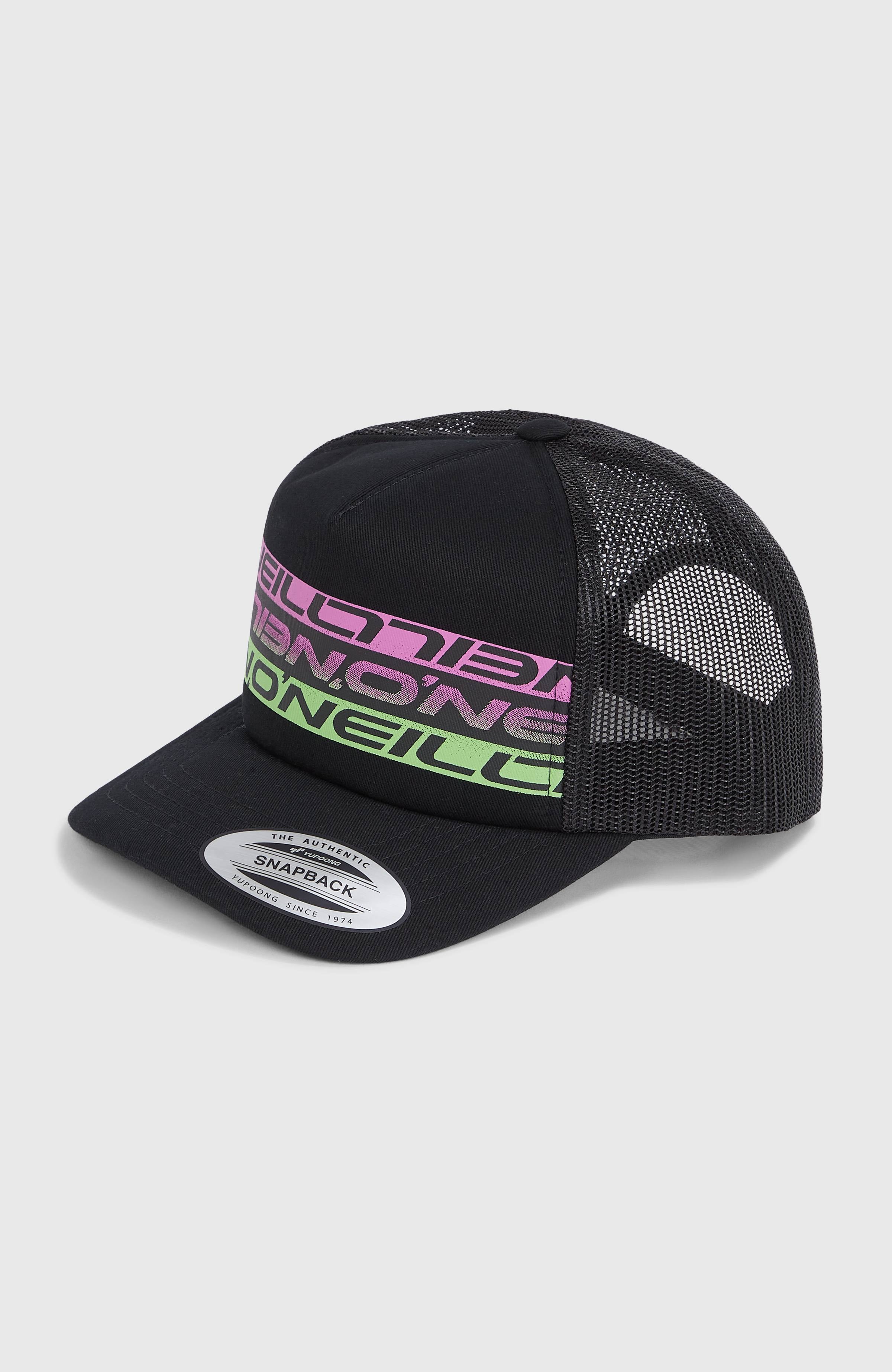 Flood Trucker Cap | Black Upside Down – O'Neill