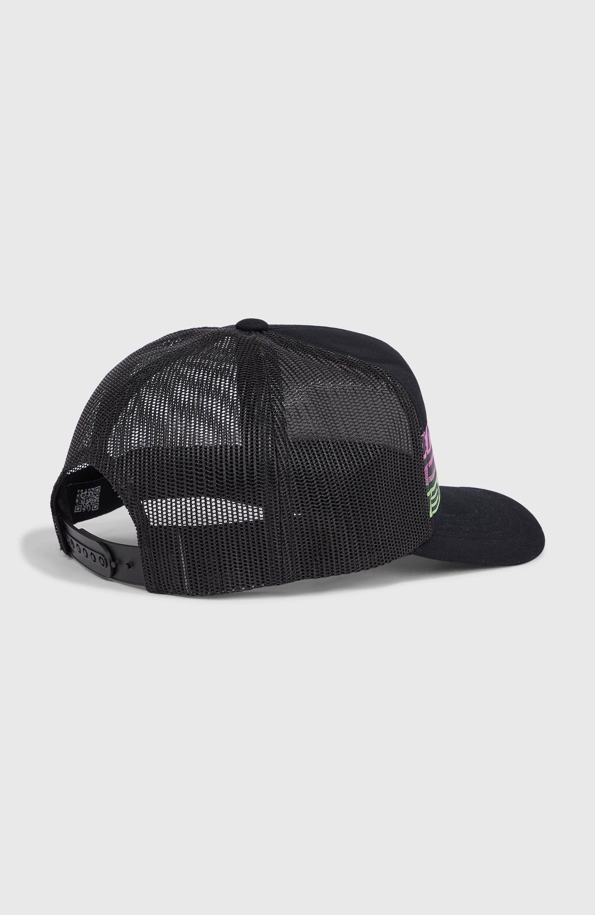 Flood Trucker Cap | Black Upside Down