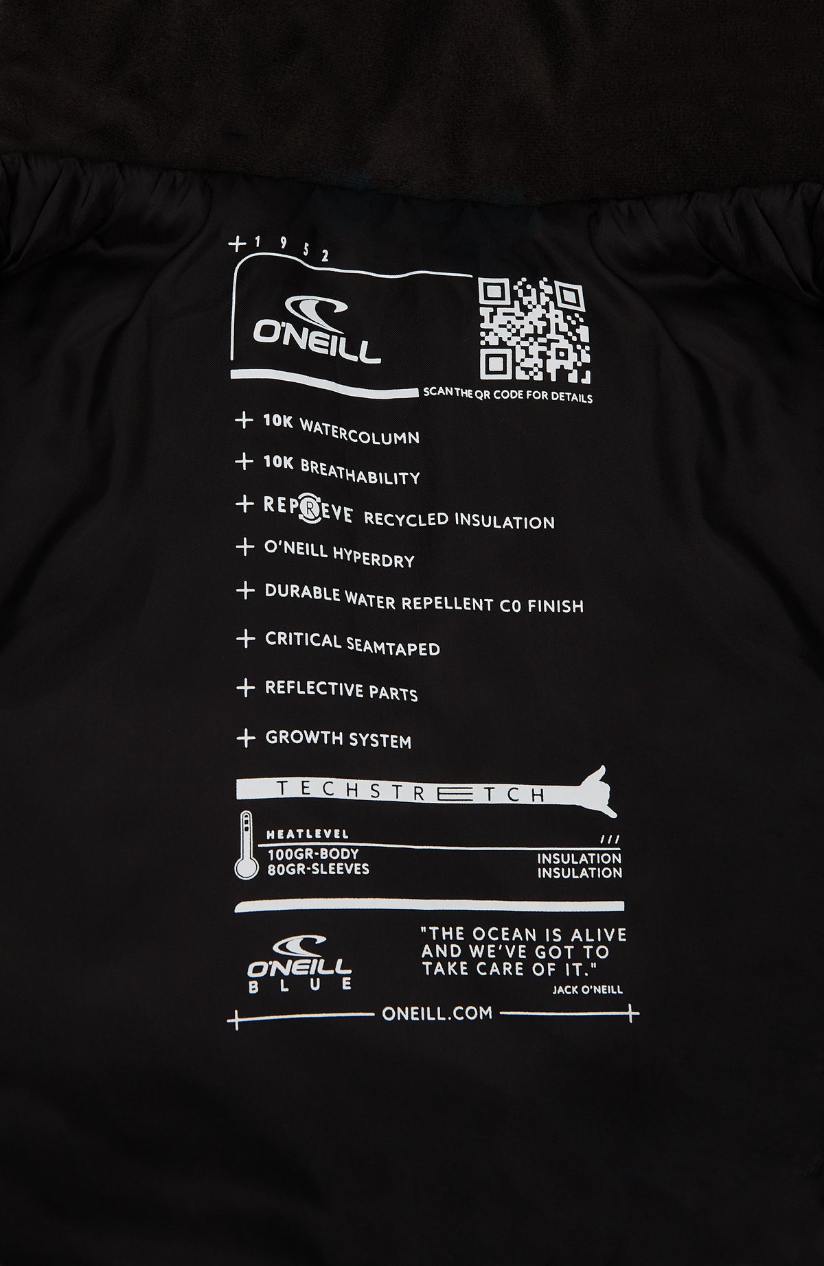 Hammer Snow Jacket | Black Out – O'Neill