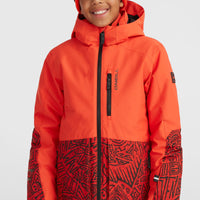 O'Riginals Block Snow Jacket | Red Sketcheritage