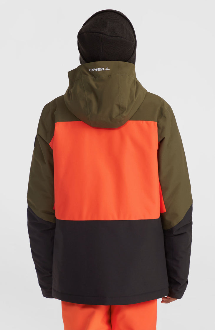 Carbonite Snow Jacket | Forest Night Colour Block