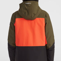 Carbonite Snow Jacket | Forest Night Colour Block