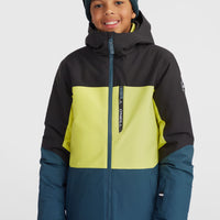 Carbonite Snow Jacket | Black Out Colour Block