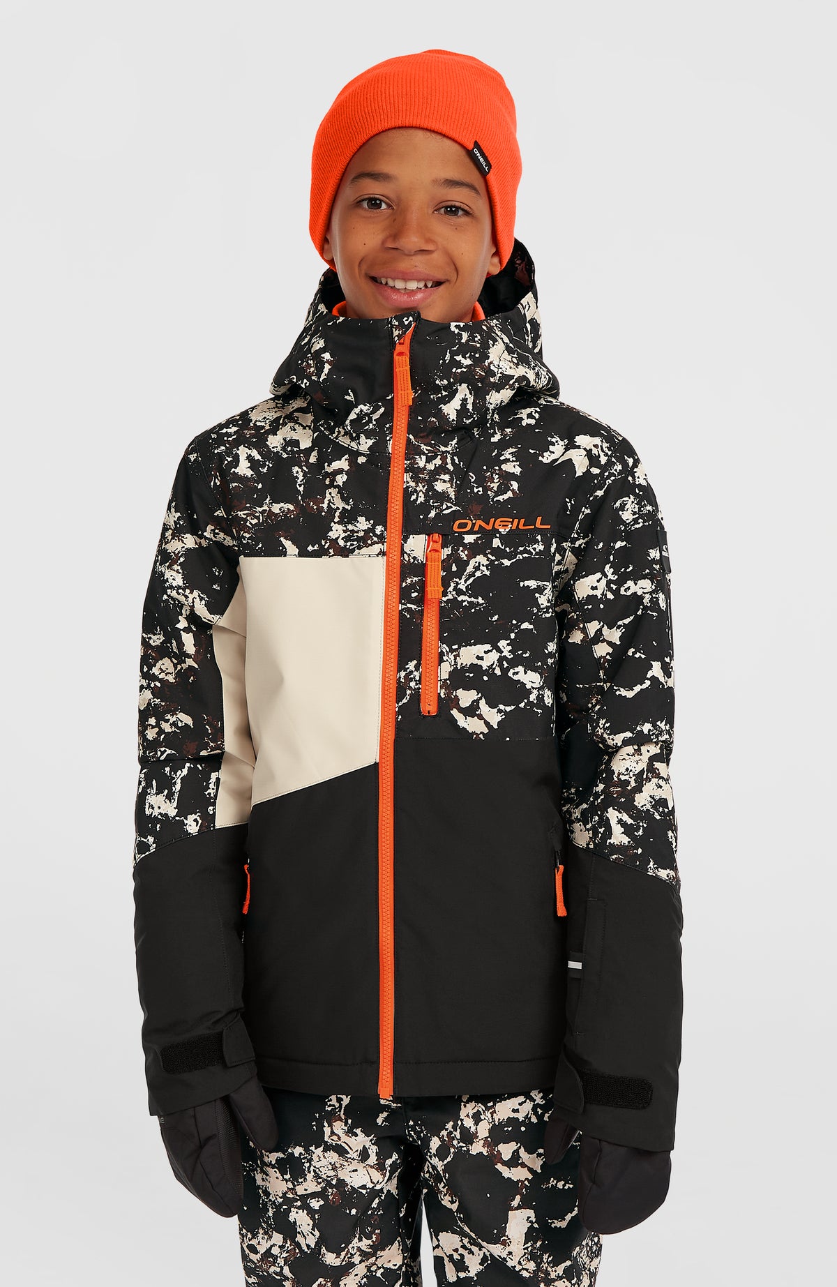 FWC'Cruz Triple Snow Jacket | Black/Beige Quarry – O'Neill
