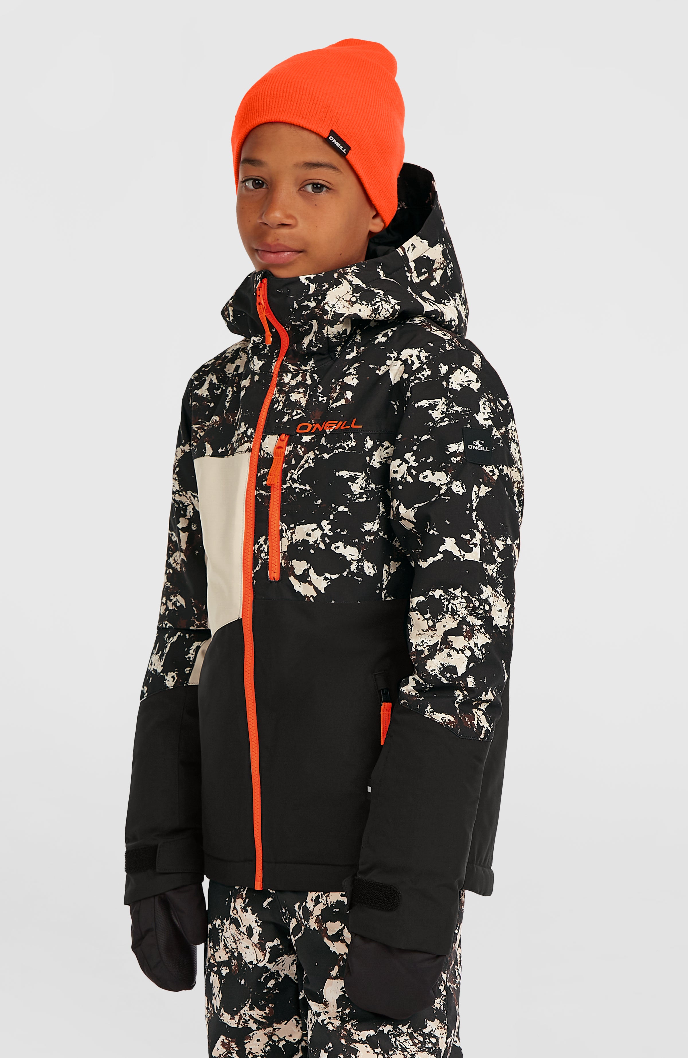 FWC'Cruz Triple Snow Jacket | Black/Beige Quarry – O'Neill
