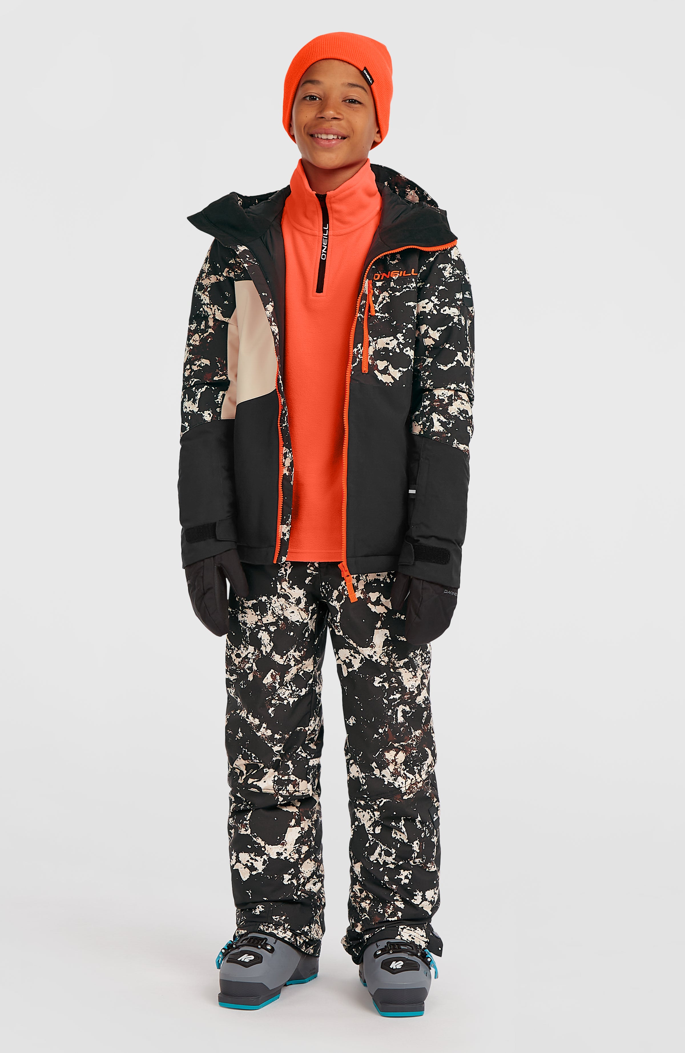 FWC'Cruz Triple Snow Jacket | Black/Beige Quarry – O'Neill