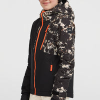 FWC'Cruz Block Snow Jacket | Black/Beige Quarry