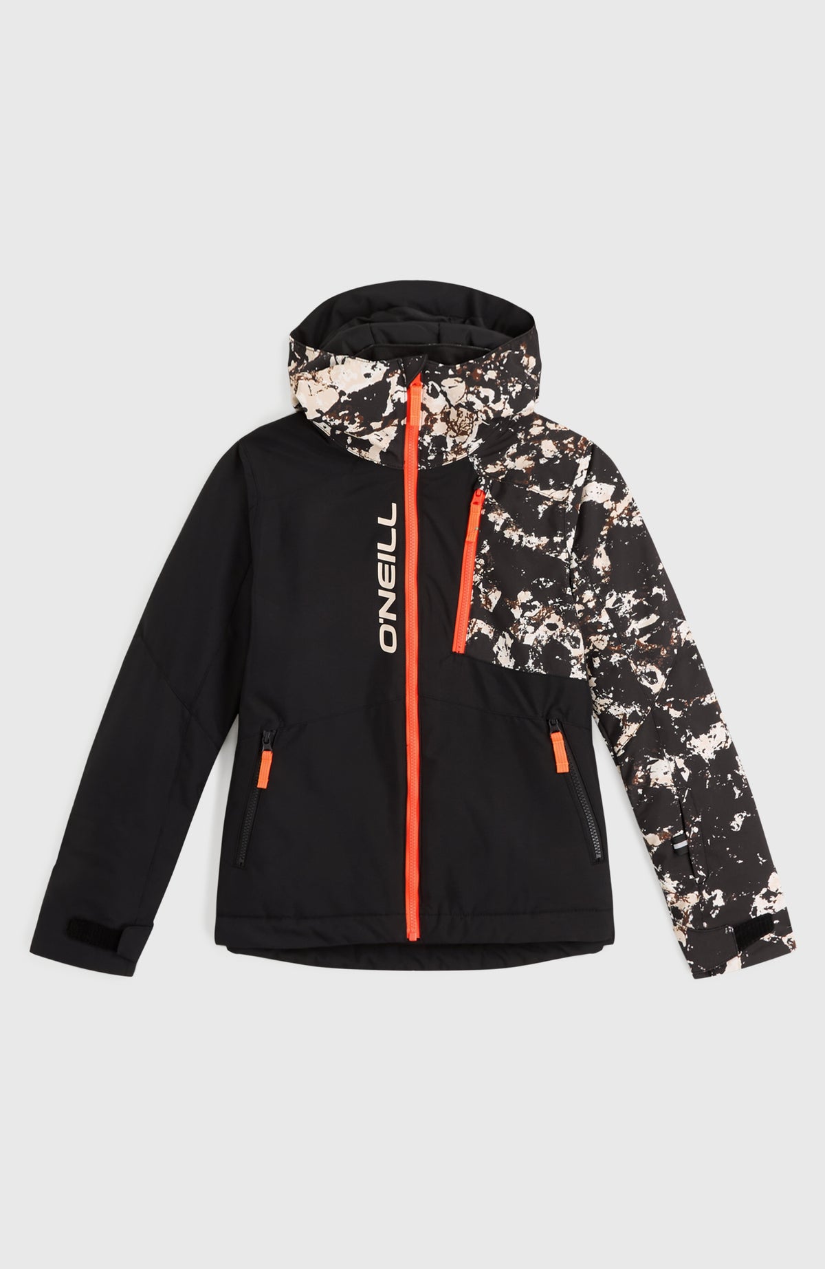 FWC'Cruz Block Snow Jacket | Black/Beige Quarry