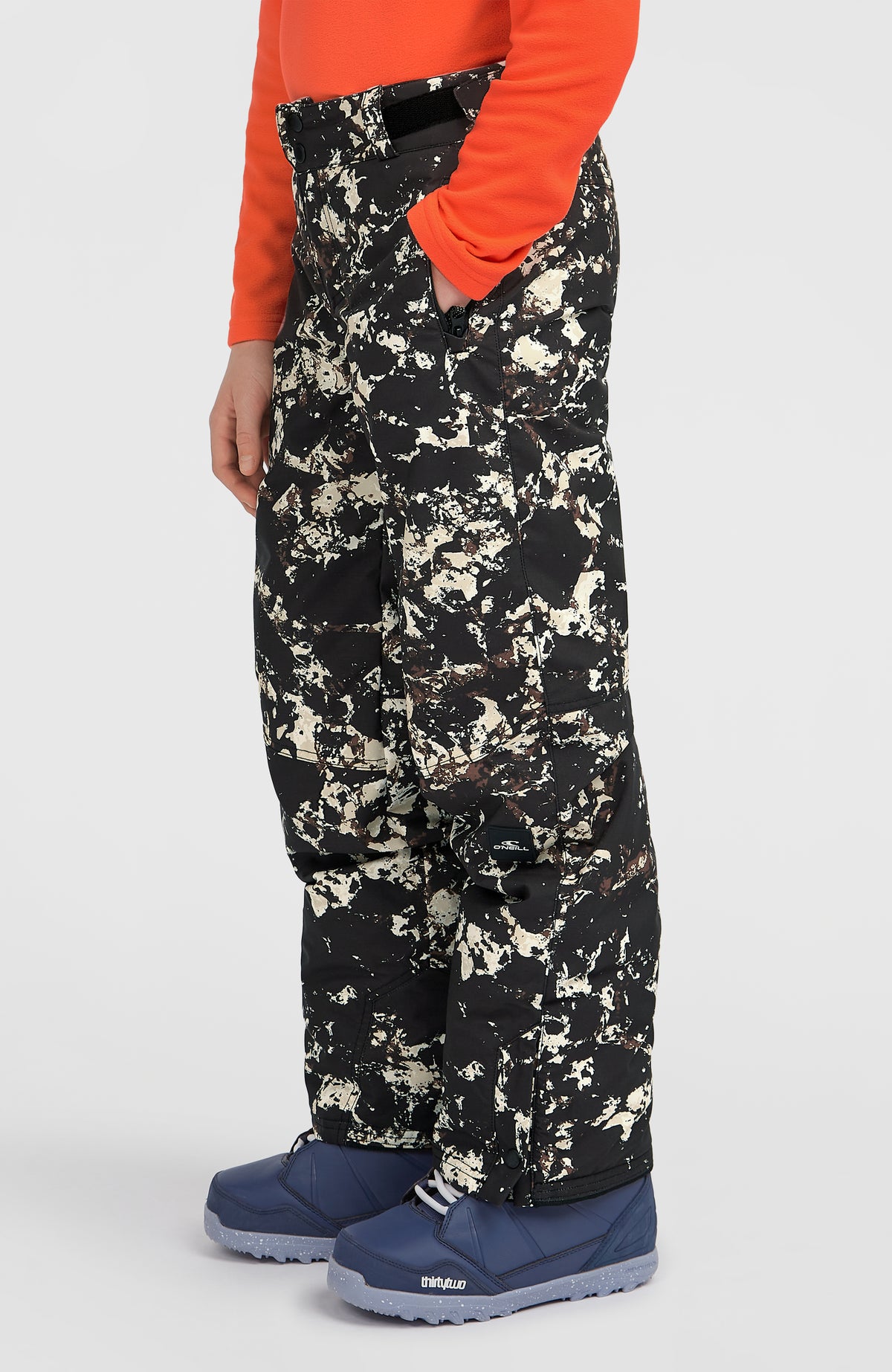 FWC'Cruz Snow Pants | Black/Beige Quarry