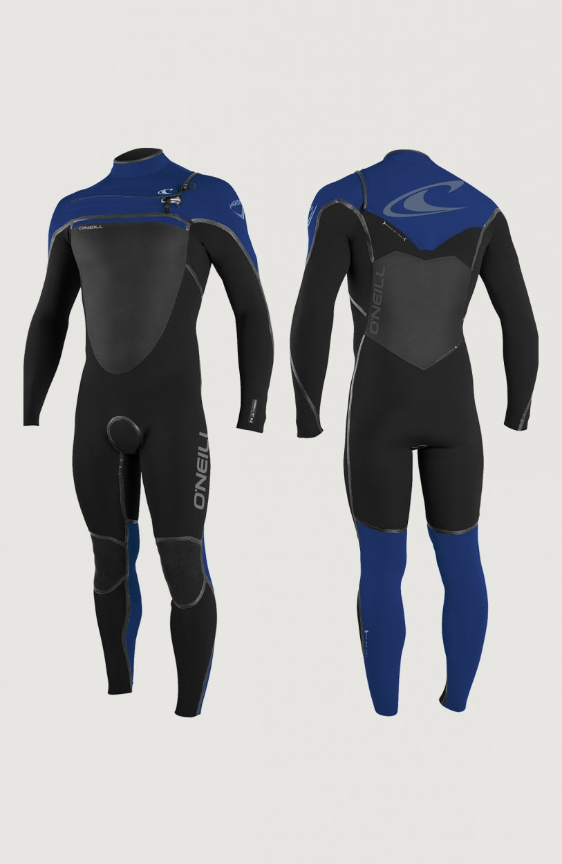 Psycho Tech Chest Zip 3/2mm Full Wetsuit | Black