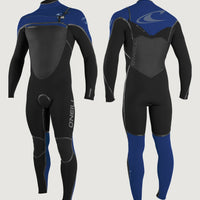 Psycho Tech Chest Zip 3/2mm Full Wetsuit | Black