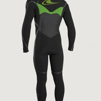 Psycho Tech Chest Zip 5/4mm Full Wetsuit | Black