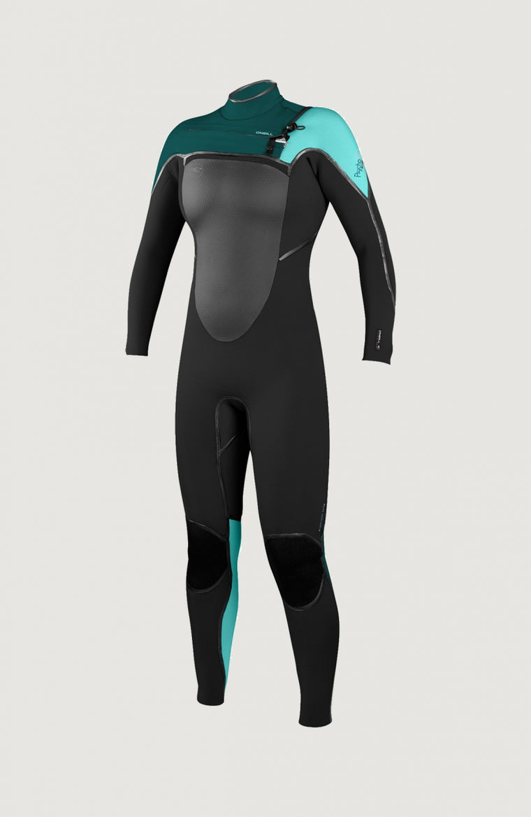 Psycho Tech Chest Zip 5/4mm Full Wetsuit | Black