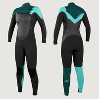 Psycho Tech Chest Zip 5/4mm Full Wetsuit | Black