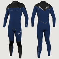 Psycho One Chest Zip 4/3mm Full Wetsuit | Dark Blue