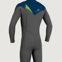 Hyperfreak Chest Zip 2mm Long Sleeve Spring Wetsuit | Grey