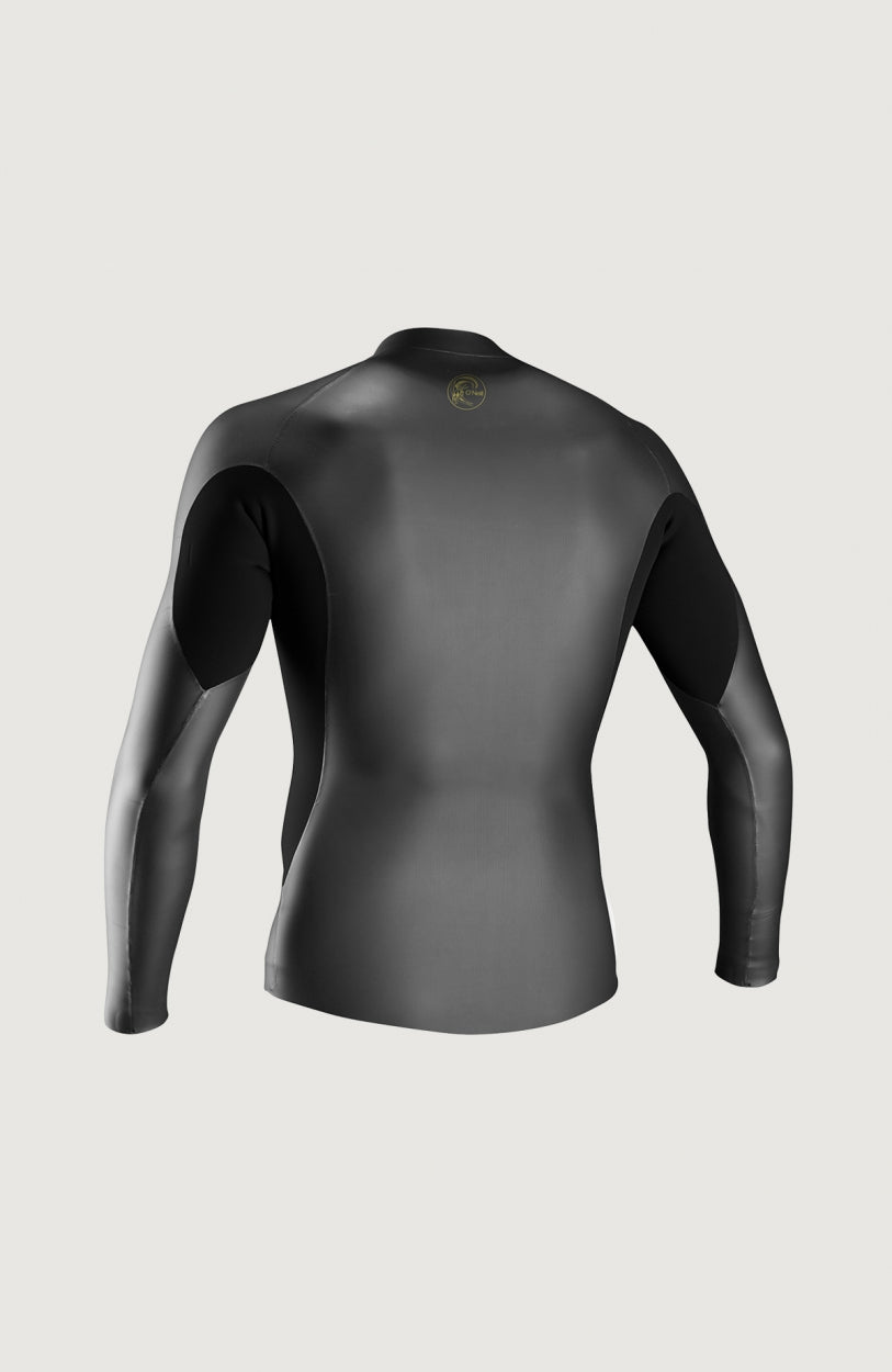 O'Riginal GBS 2mm Front Zip Jacket | BLACK/BLACK