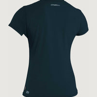 Hybrid Skins Short Sleeve Surf Tee | Midnighter Black