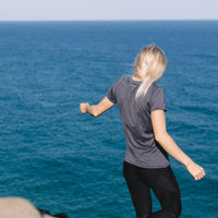 Hybrid Skins Short Sleeve Surf Tee | Purple