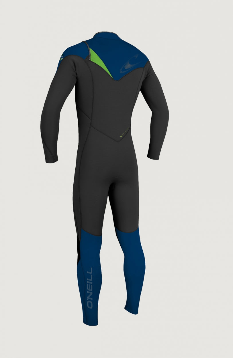 Hyperfreak Chest Zip 3/2mm Full Wetsuit | Black