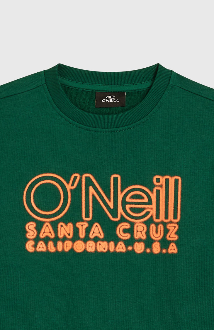 Essentials Crew Sweatshirt | Emerald Envy