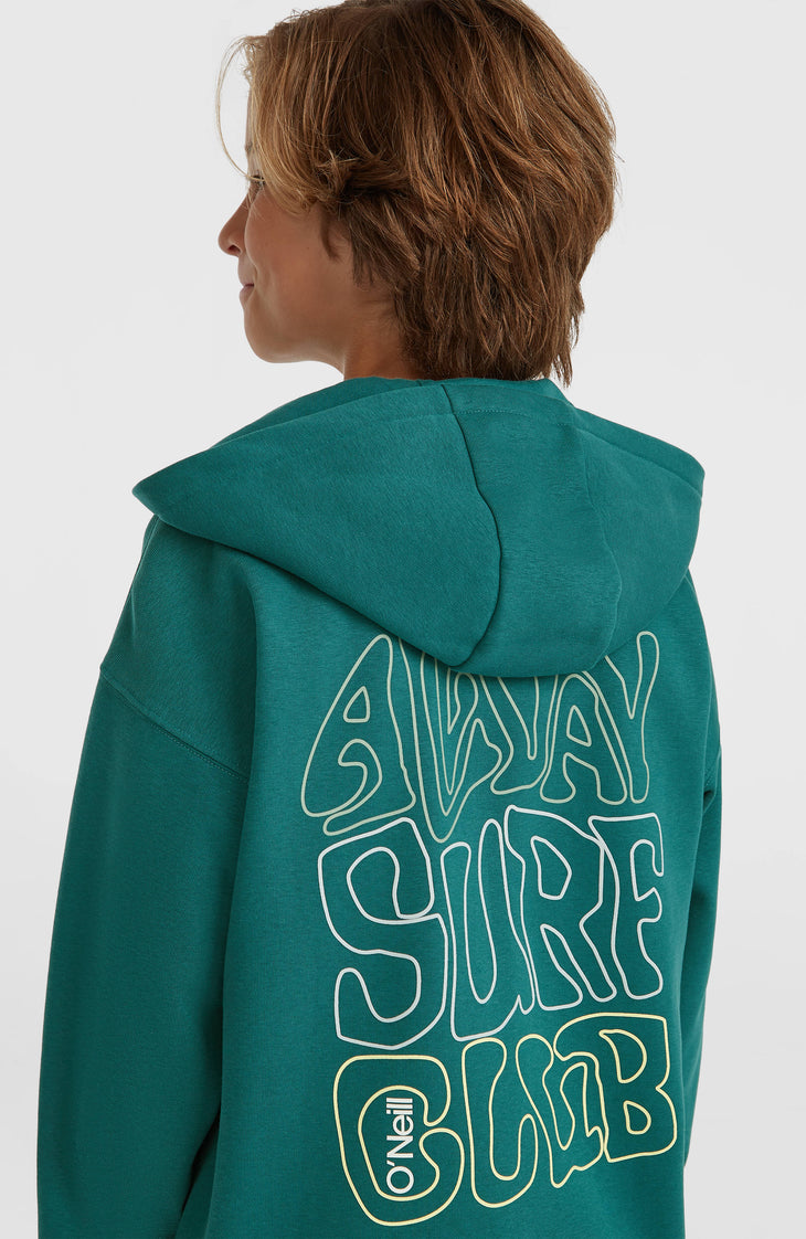 Graphic Full-Zip Hoodie | Botanical Heat
