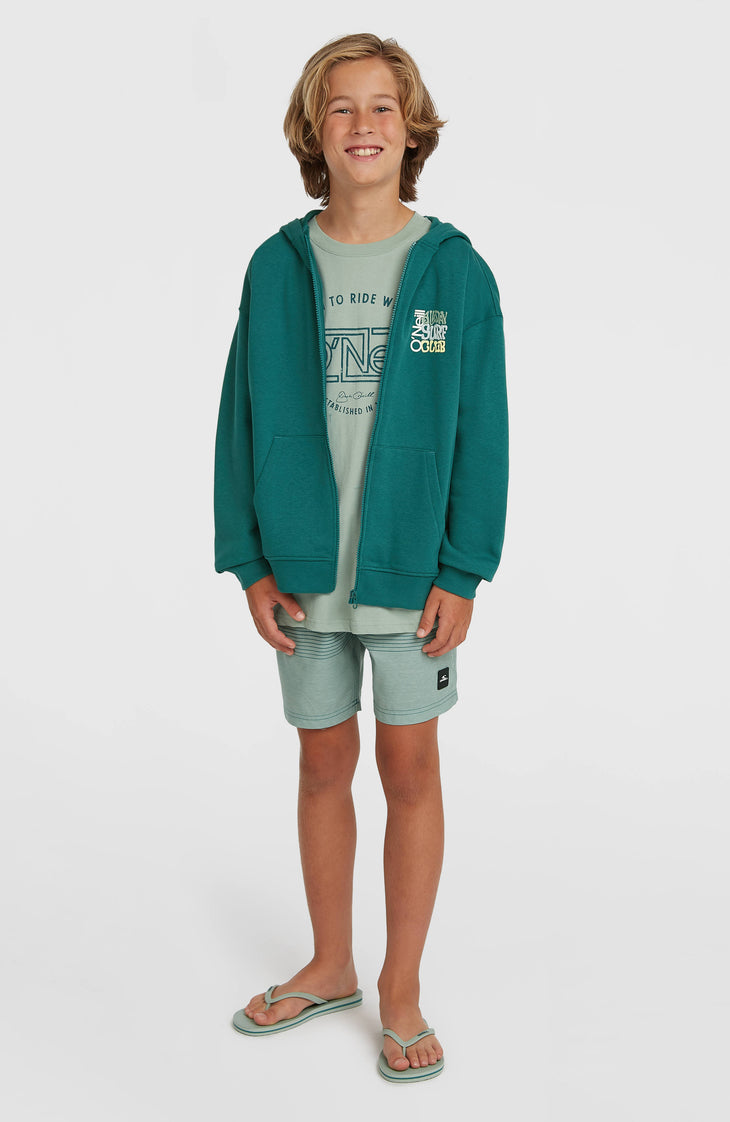 Graphic Full-Zip Hoodie | Botanical Heat