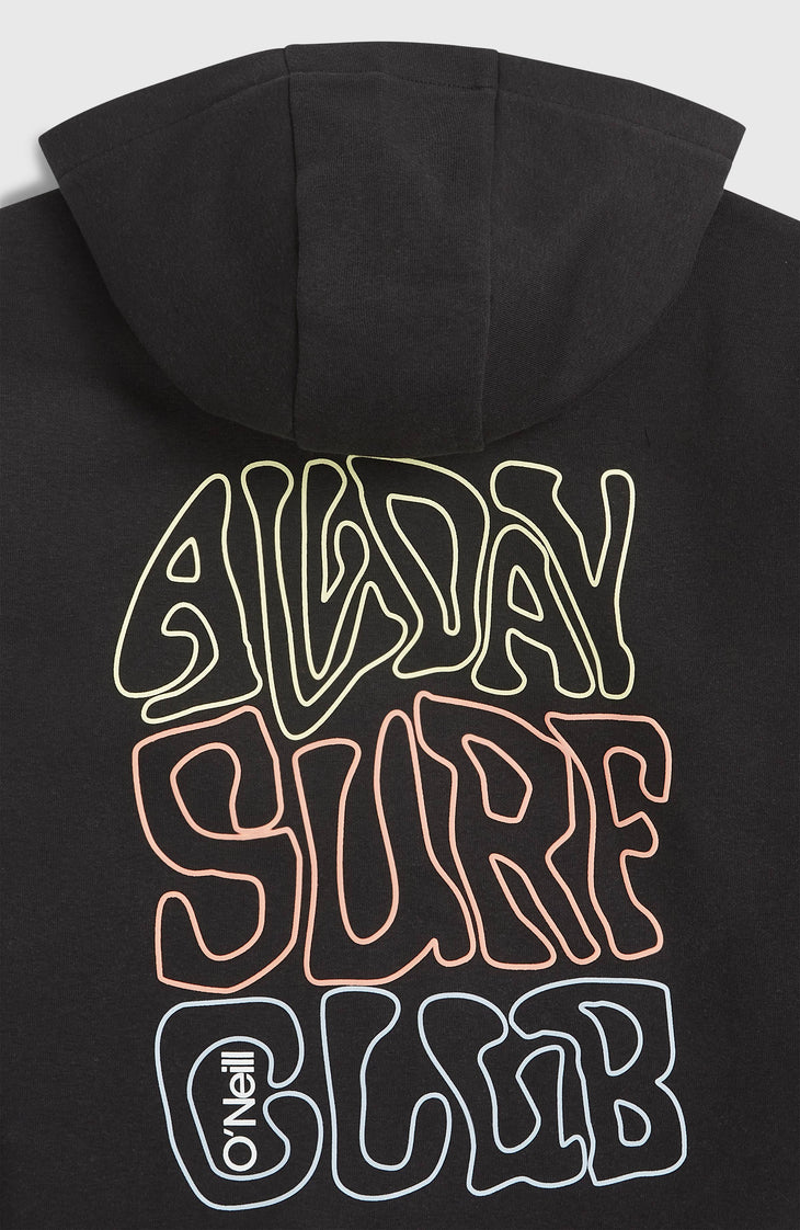 Graphic Full-Zip Hoodie | Black Out