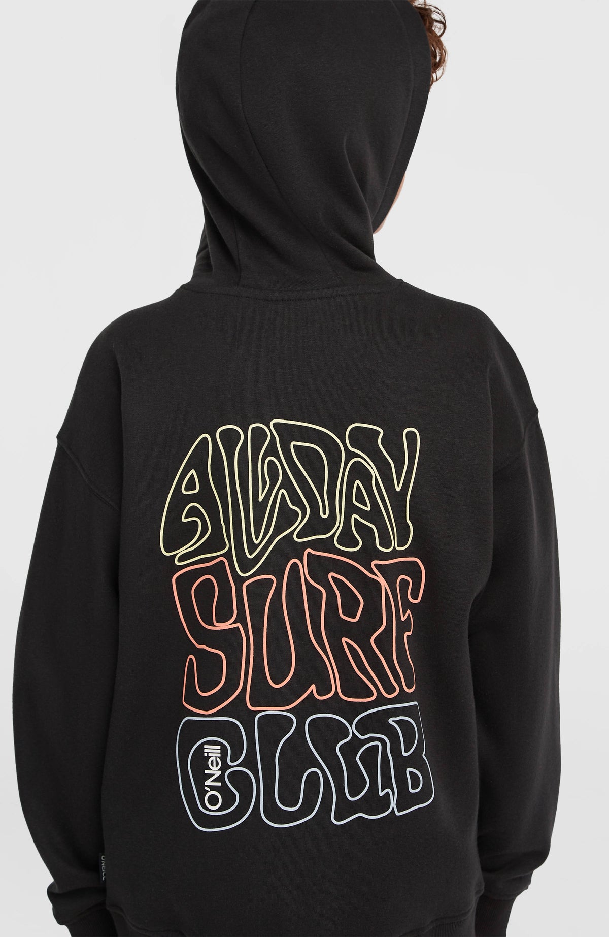 Graphic Full-Zip Hoodie | Black Out