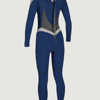 Flair Back Zip 4/3mm Full Wetsuit | Dark Blue