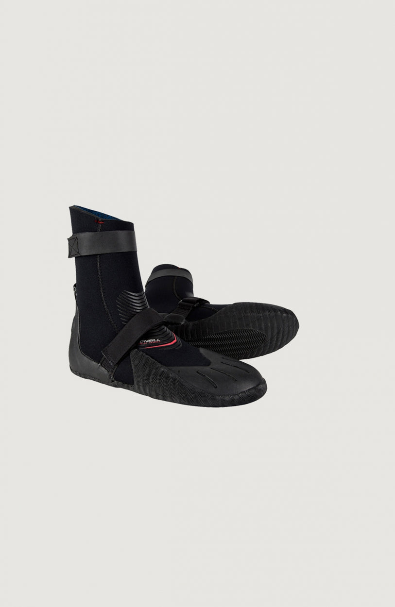 Heat 7mm Round Toe Boot | Black
