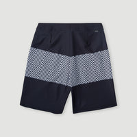 Cali Block 13'' Swim Shorts | Black & White SNSC