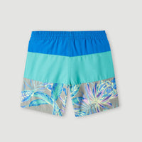 Cali Block 13'' Swim Shorts | Sea Green Colour Block