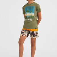 Cali Block 13'' Swim Shorts | Nugget Colour Block