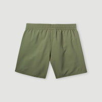 Cali Hybrid 13'' Swim Shorts | Deep Lichen Green