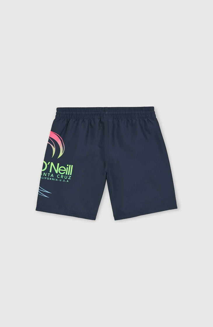 Circle Surfer 14'' Swim Shorts | Outer Space Circle Surfer Grandient Panel
