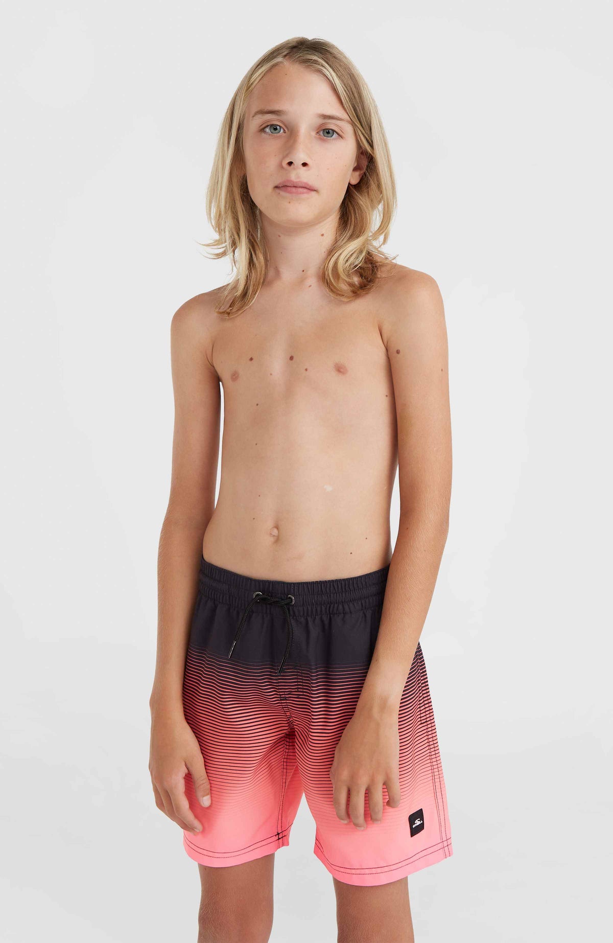 Jack O'Neill Cali Gradient 14'' Swim Shorts | Black Simple Gradient Panel