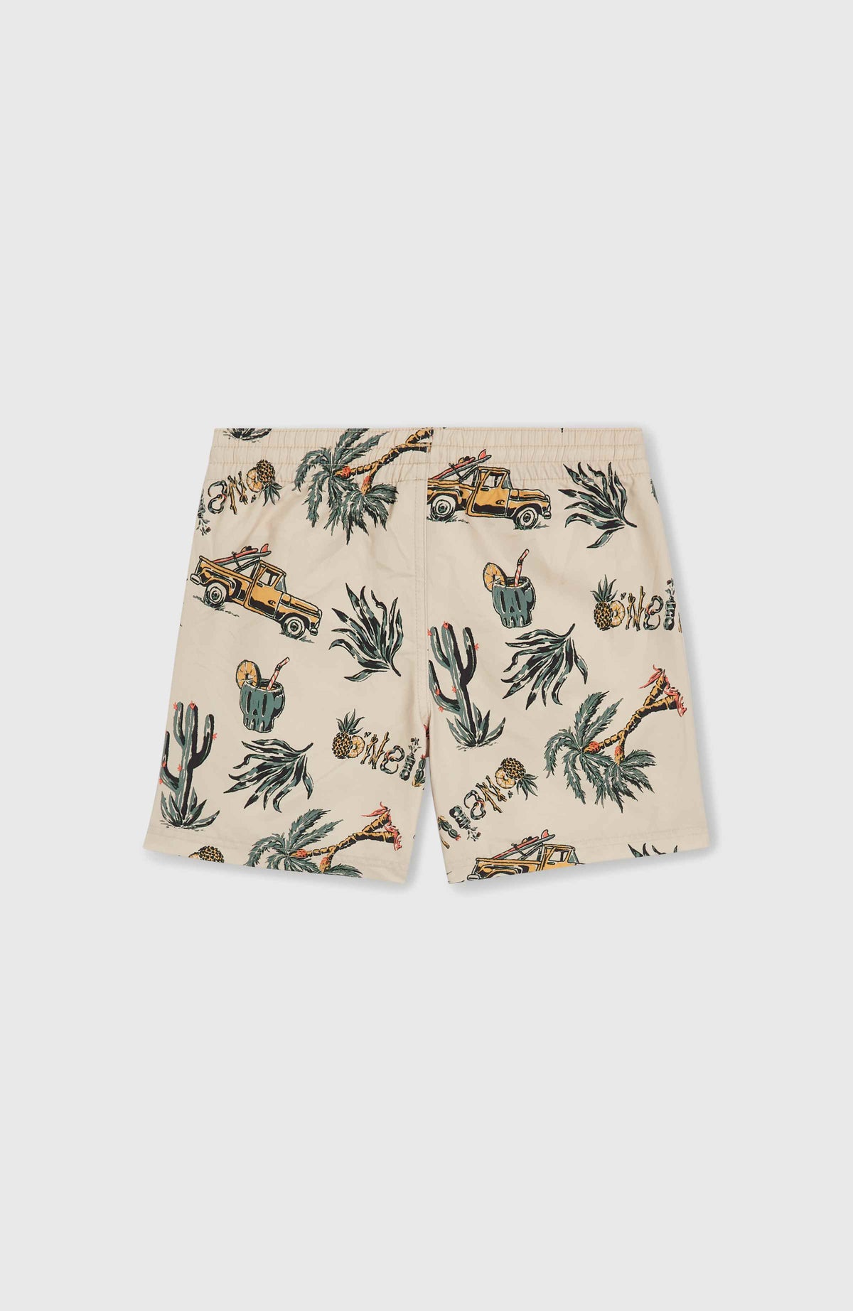Mix and Match Cali Print 13'' Swim Shorts | Beige Venice