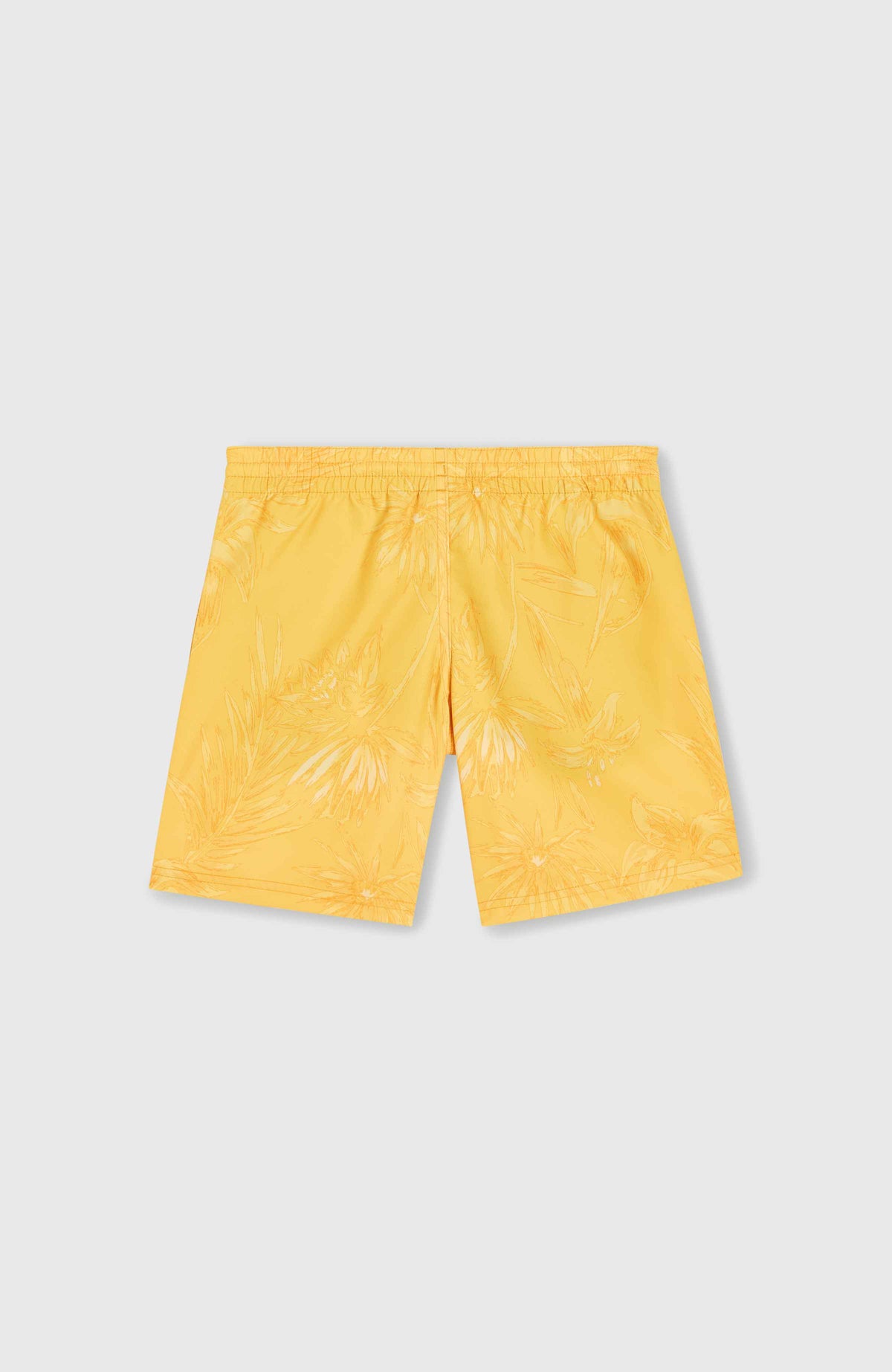 Mix and Match Cali Floral 14'' Swim Shorts | Yellow Tonal Tropicana