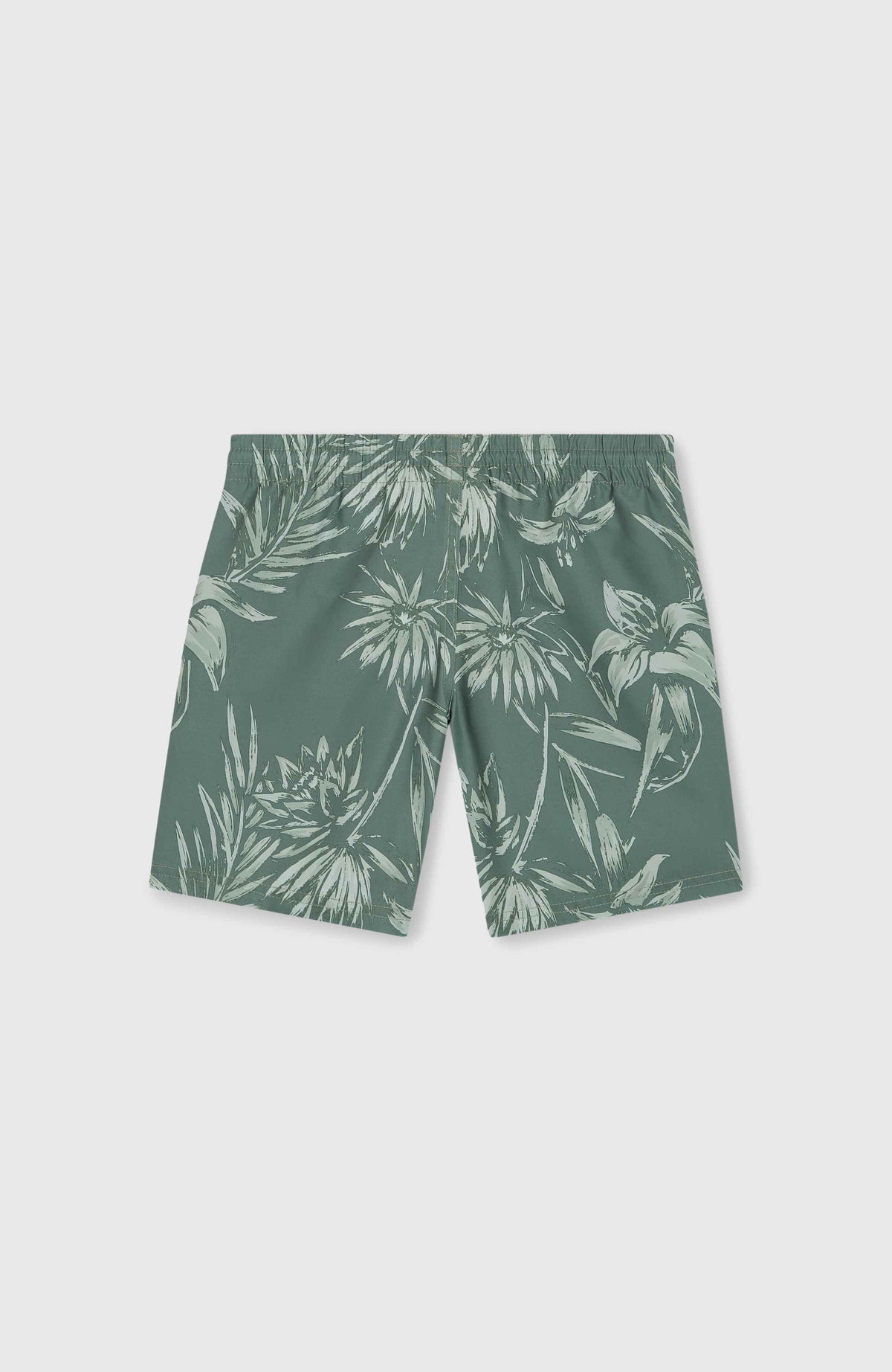 Mix and Match Cali Floral 14'' Swim Shorts | Green Tonal Tropicana