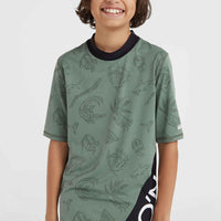 Mix and Match Crazy Short Sleeve Skin | Green Vintage Surfer