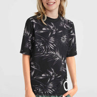 Mix and Match Crazy Short Sleeve Skin | Black Tonal Tropican