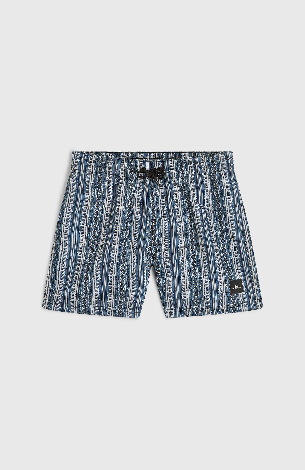 Cali 14'' Swim Shorts | Blue Pressed Lines