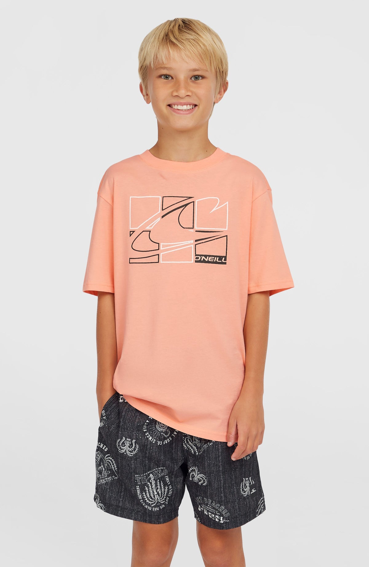 Cali 14'' Swim Shorts | Black Mystical