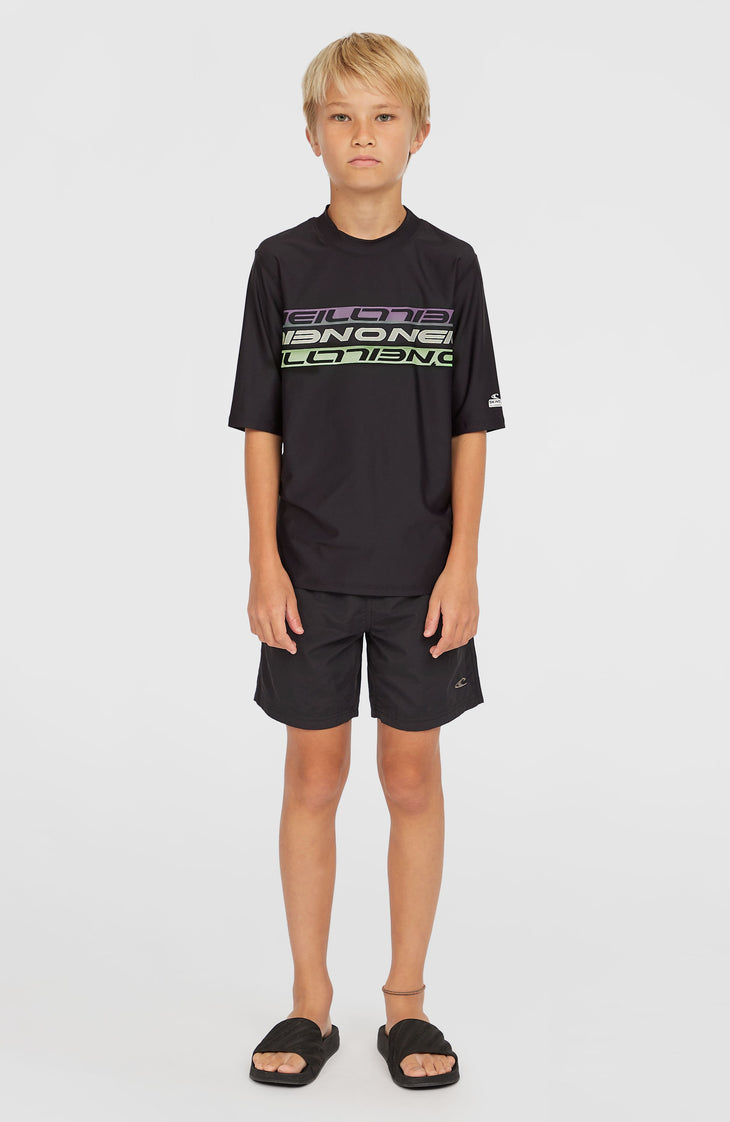 Short Sleeve Skin | Black Out