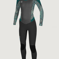 Flair Back Zip 5/4mm Full Wetsuit | Black