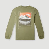Seaview Long-Sleeve T-Shirt | Deep Lichen Green