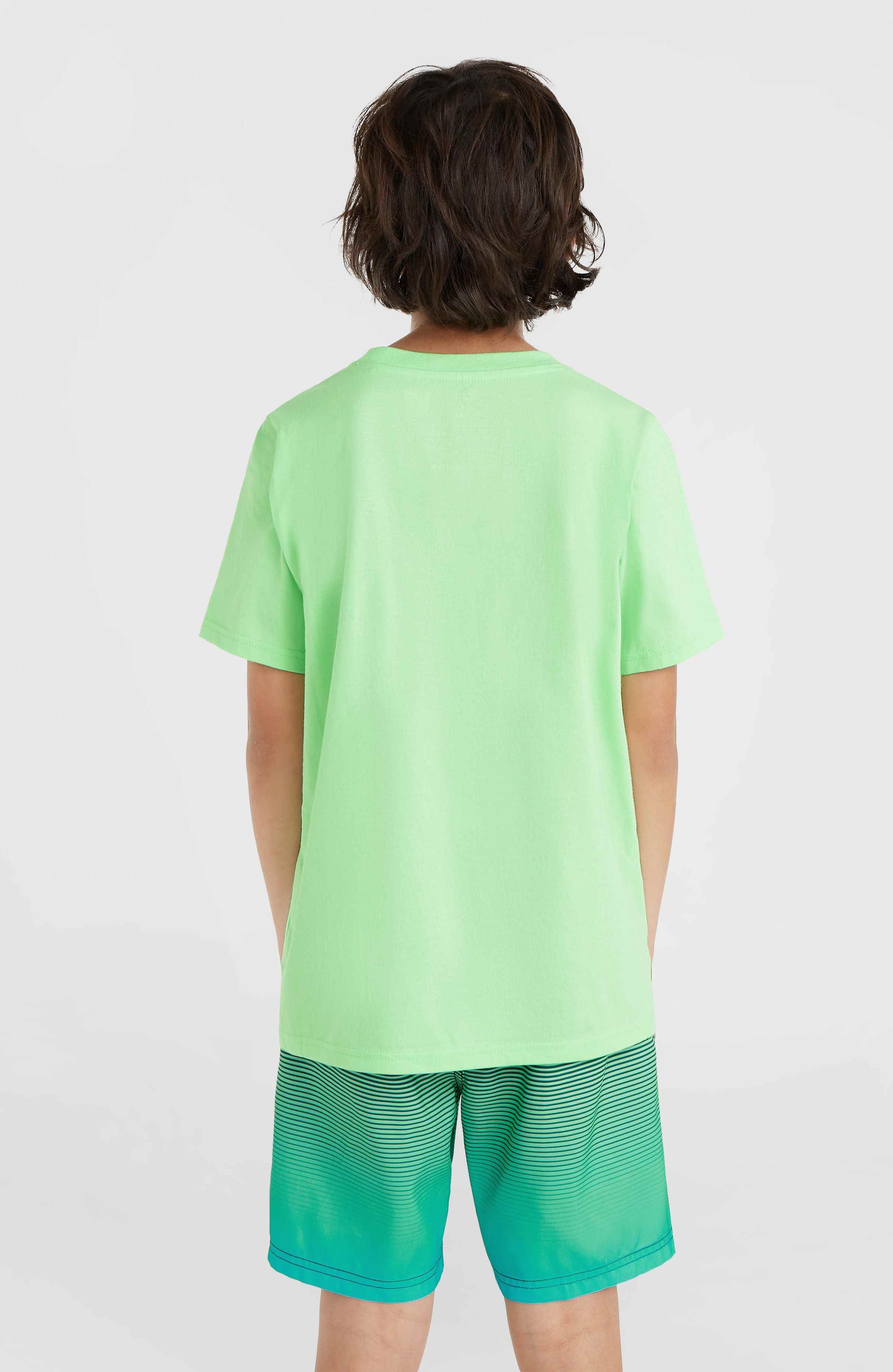 O'Neill CIRCLE SURFER - T-Shirt print - powder white/weiß O'Neill CIRCLE SURFER - T-Shirt print - powder white/weiß
