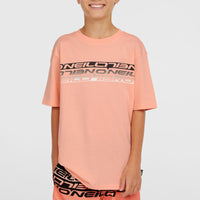 Stripe T-Shirt | Coral Pop