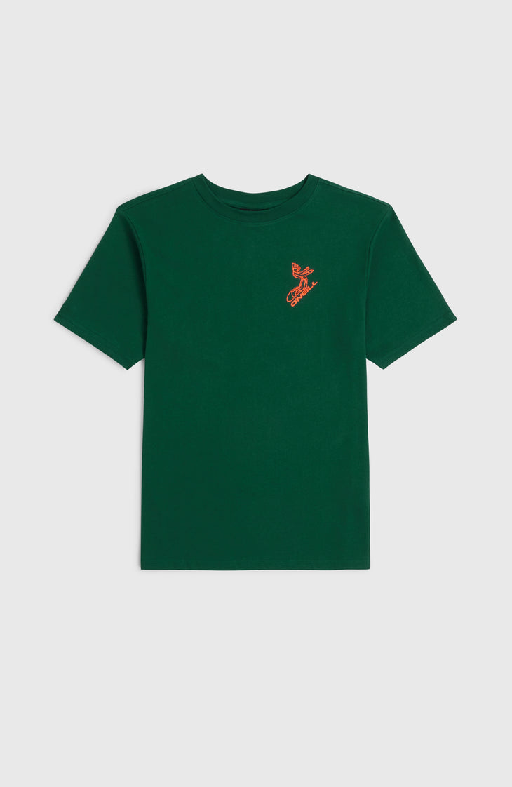 Back-Print T-Shirt | Emerald Envy